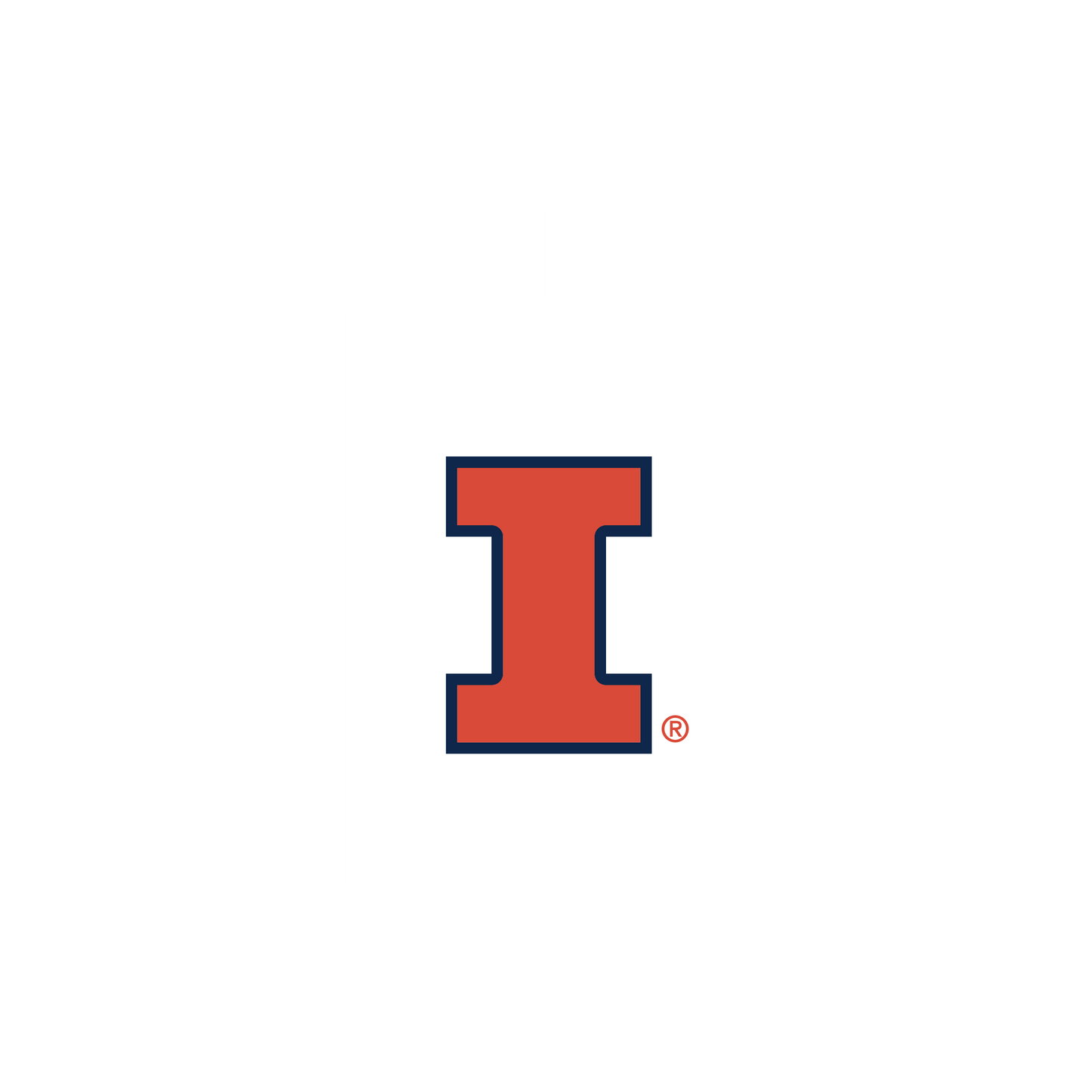 RHINOSHIELD X U.S. College Collections Clear iPhone 12 Pro Case - Illinois-Light