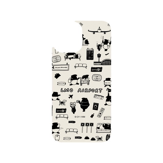 RHINOSHIELD X LAIMO Clear iPhone 12 Pro Max Case - LMO AIRPORT
