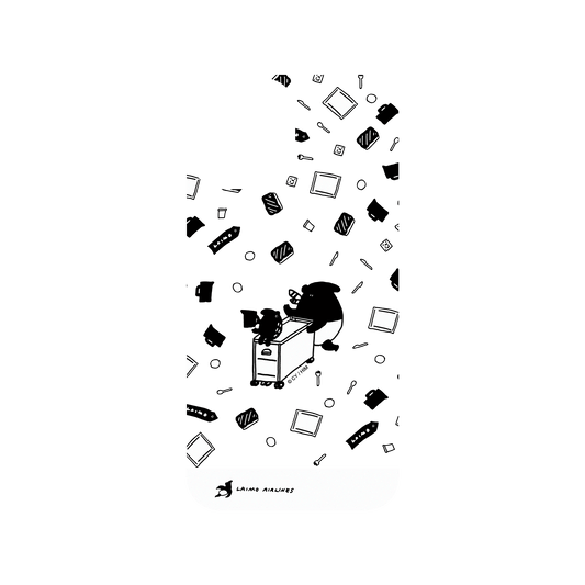 RHINOSHIELD X LAIMO Clear iPhone 12 Pro Max Case - LAIMO AIRLINES
