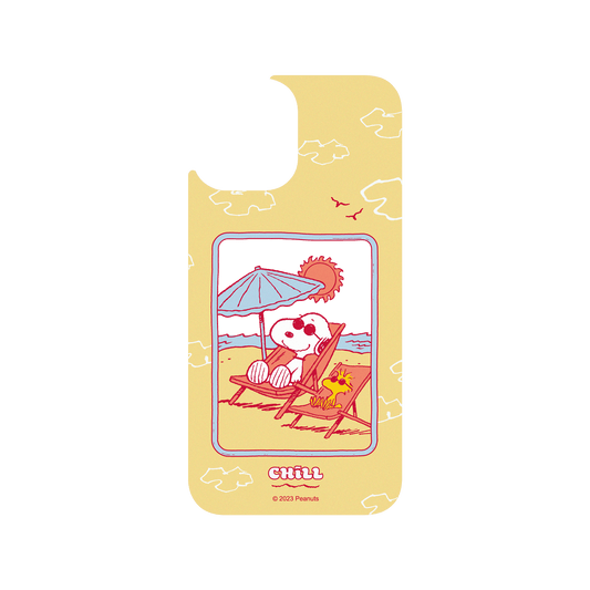 RHINOSHIELD X Snoopy Clear iPhone 12 Pro Max Case - Sunbathing