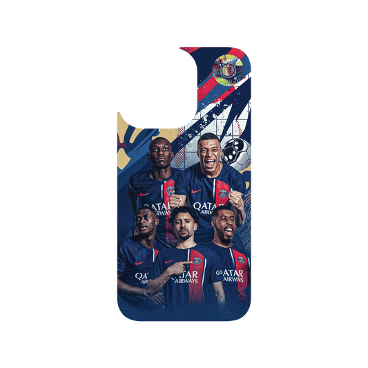 RHINOSHIELD X PSG Clear iPhone 13 Pro Case - PSG Victory - Team 1