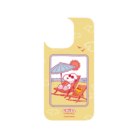 RHINOSHIELD X Snoopy Clear iPhone 13 Pro Case - Sunbathing