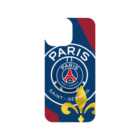 RHINOSHIELD X PSG Clear iPhone 13 Pro Max Case - Paris Saint-Germain - Lily Flower