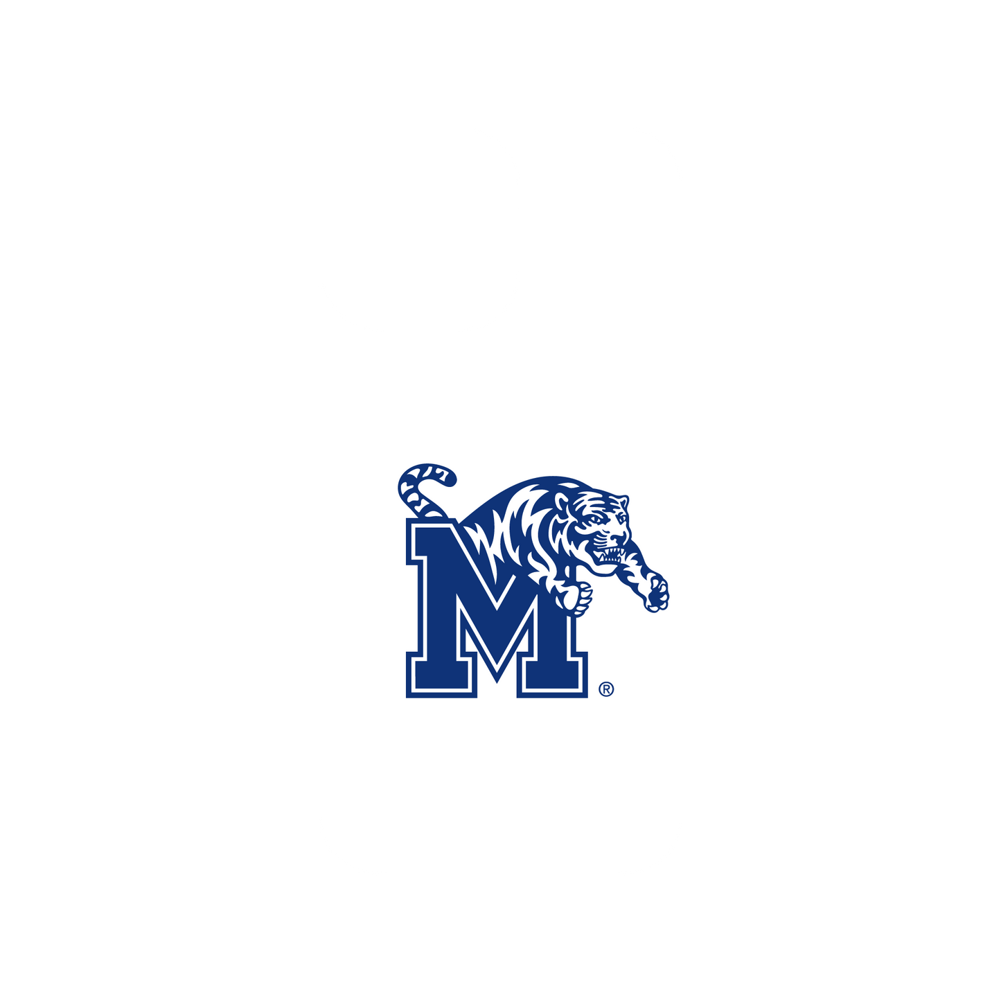 RHINOSHIELD X U.S. College Collections Clear iPhone 13 Pro Max Case - University of Memphis - Memphis Tigers - Memphis Blue