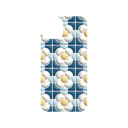 RHINOSHIELD X OldHouseFace Clear iPhone 13 Case - Bubble Mosaic- Button Store
