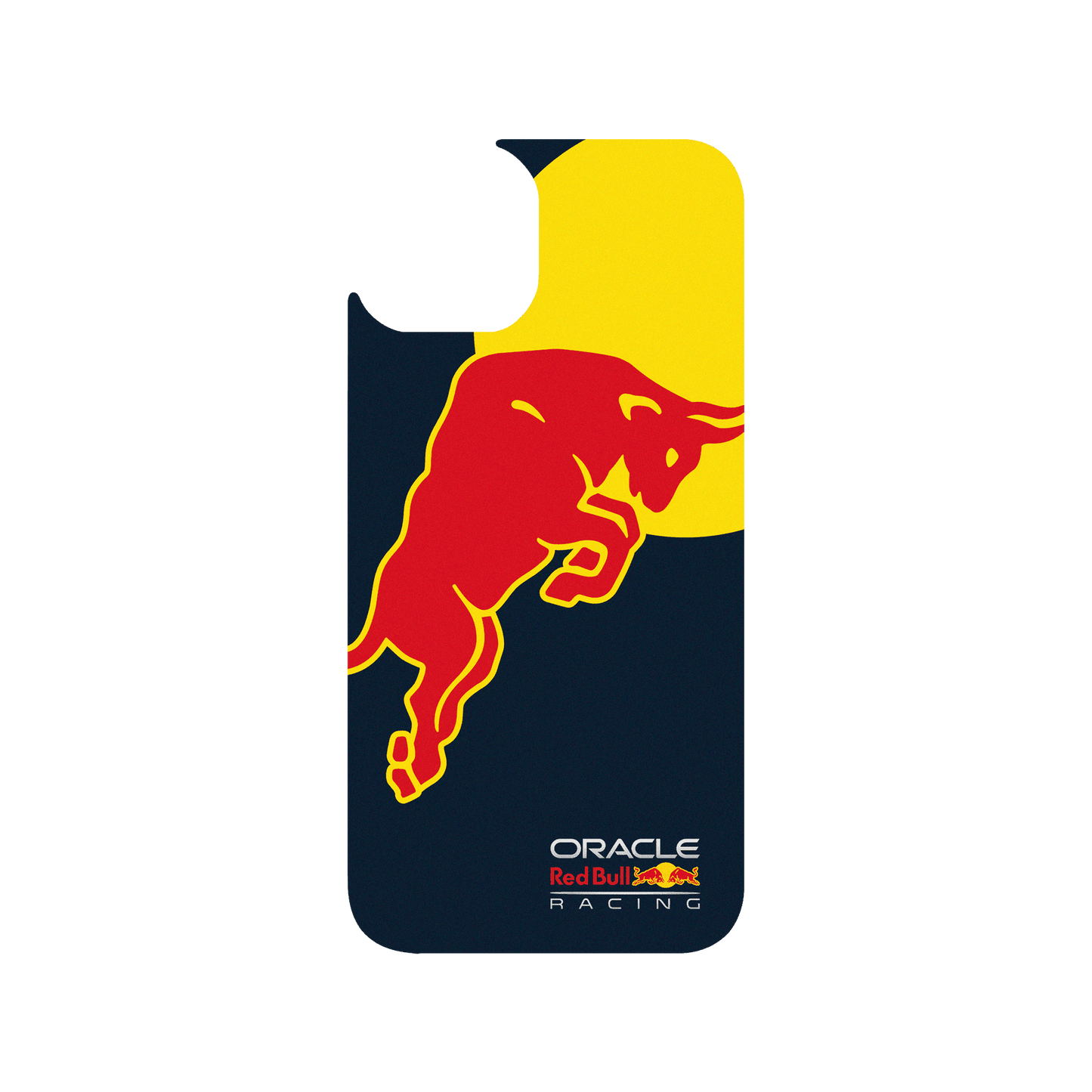 RHINOSHIELD X Oracle Red Bull Racing Clear Case (MagSafe compatible) iPhone 14 - Jumping Red Bull