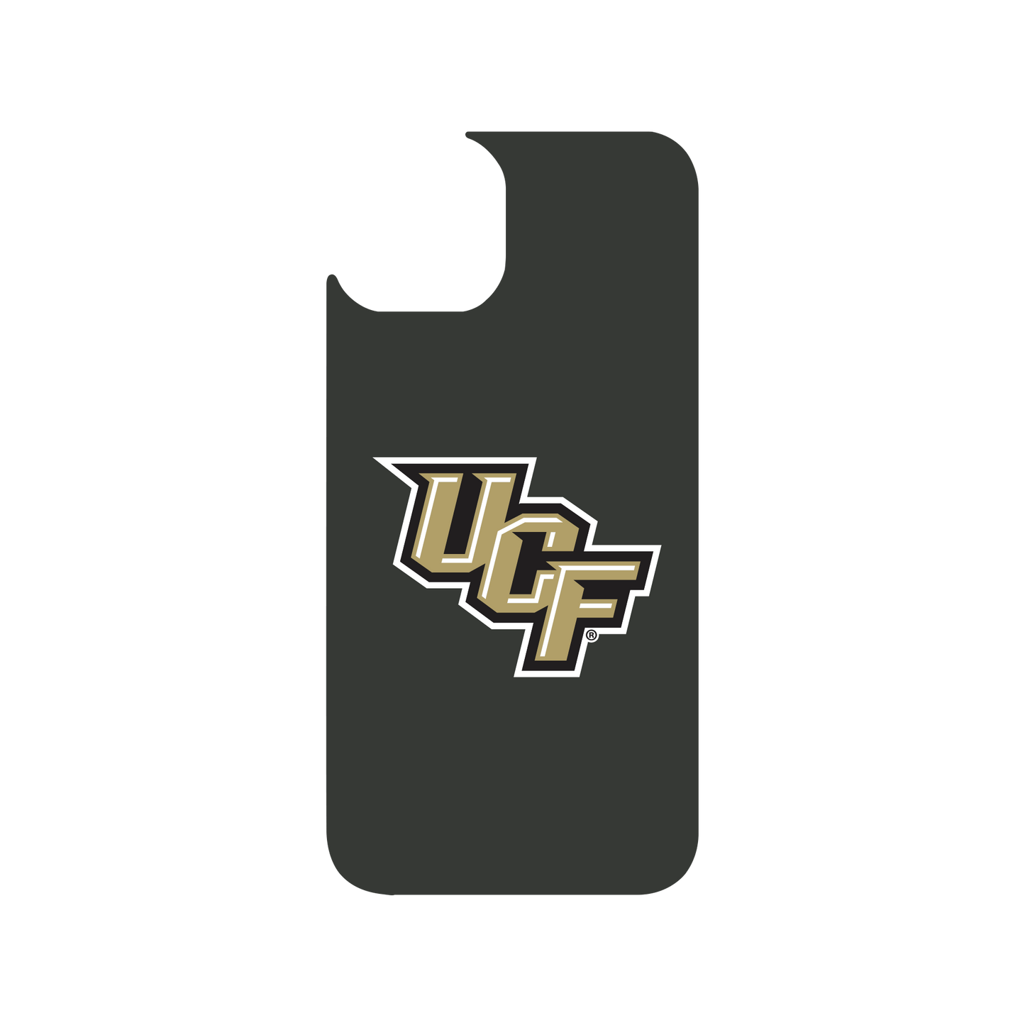 RHINOSHIELD X U.S. College Collections JellyTint iPhone 14 Case - University of Central Florida - UCF-Grey