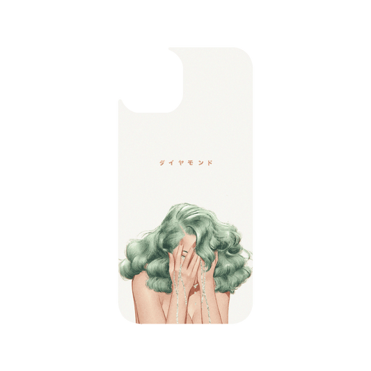 RHINOSHIELD X Janice Sung Clear iPhone 13 Case - Diamond