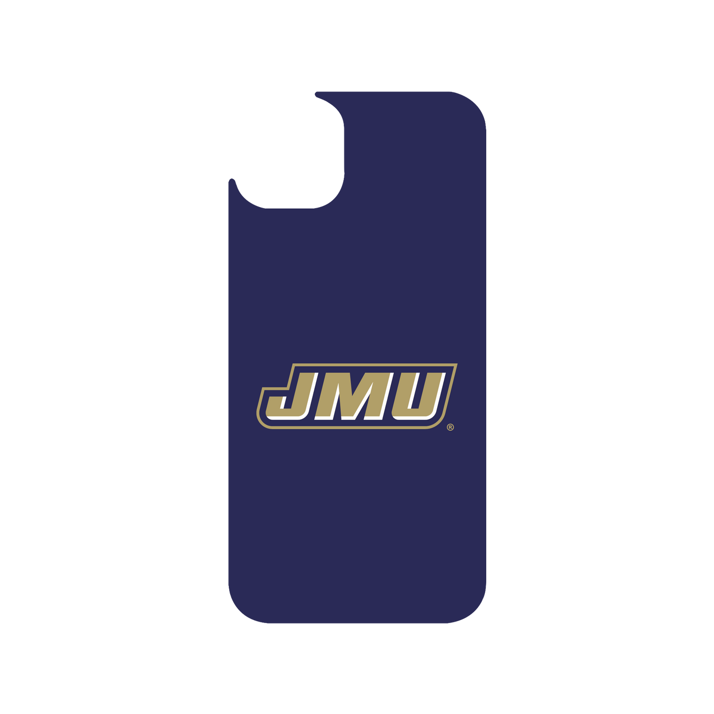 RHINOSHIELD X U.S. College Collections JellyTint iPhone 14 Plus Case - James Madison University - James Madison