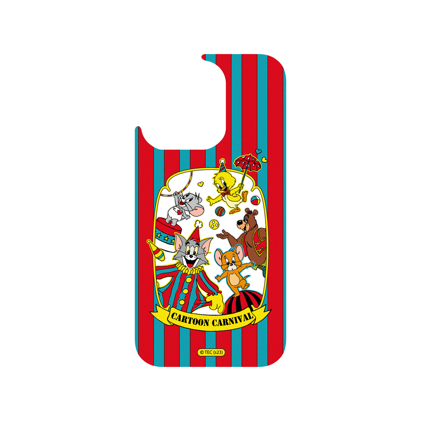 iPhone 14 Pro 犀牛盾JellyTint (MagSafe 兼容)透明手機殼 Tom and Jerry - 卡通嘉年華 - 大集合