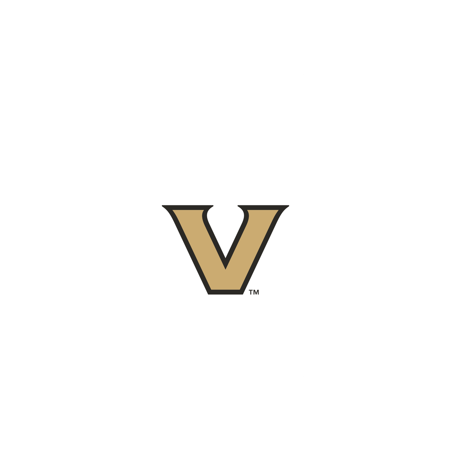 RHINOSHIELD X U.S. College Collections Clear Case (MagSafe compatible) iPhone 14 Pro - Vanderbilt University - Vanderbilt Fallback Gold