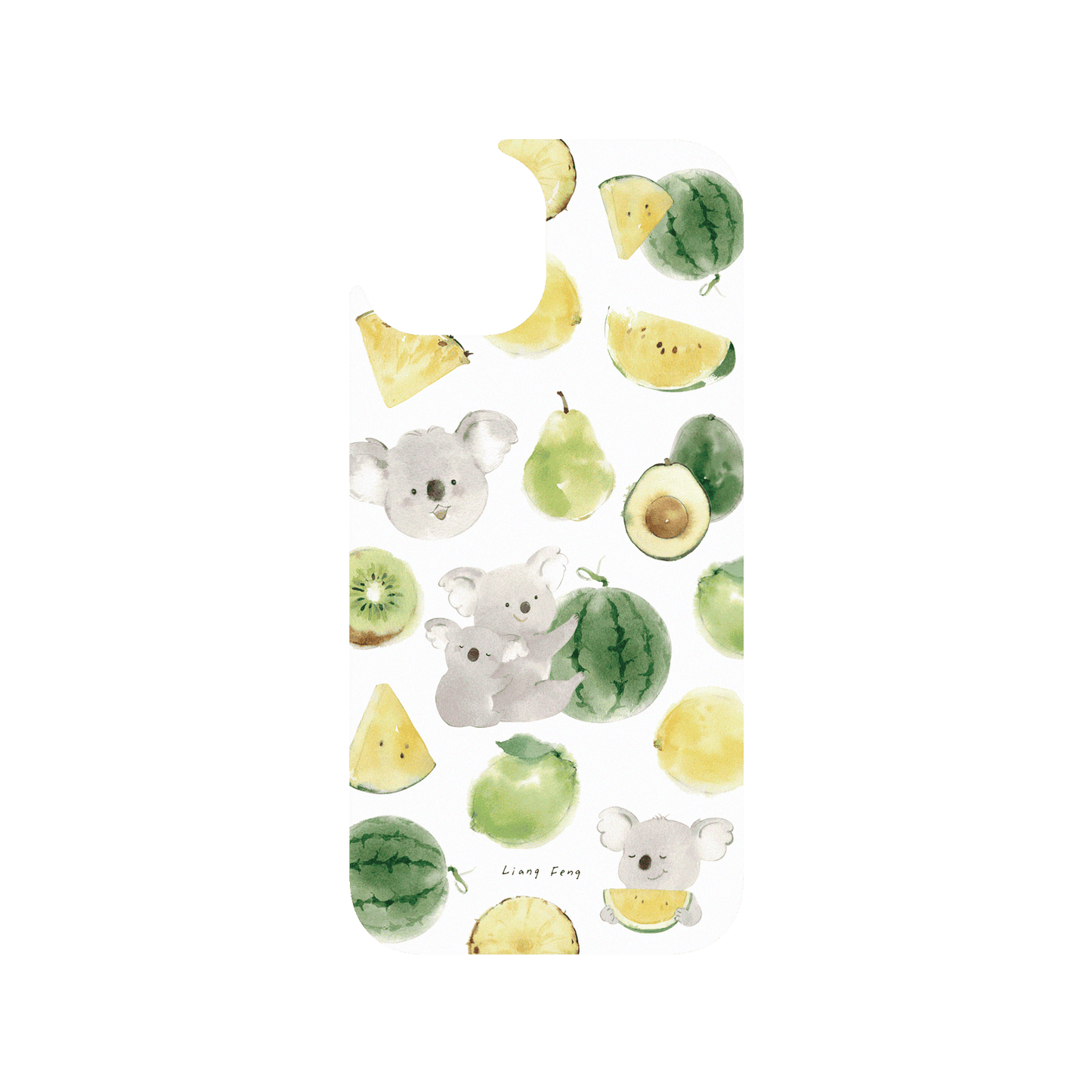 RHINOSHIELD X Liang Feng JellyTint (MagSafe compatible) iPhone 15 - Fuity Koala