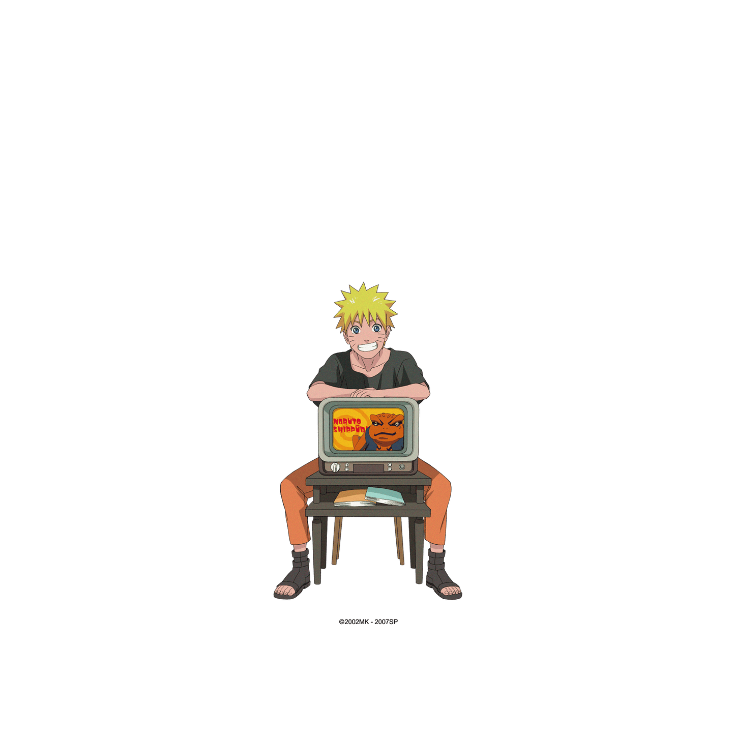 RHINOSHIELD X Naruto Shippuden Clear Case (MagSafe compatible) iPhone 15 - Naruto - TV