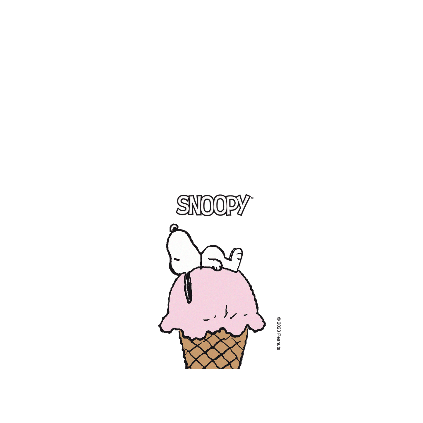 RHINOSHIELD X Snoopy JellyTint (MagSafe compatible) iPhone 15 Plus - Ice Cream Bed