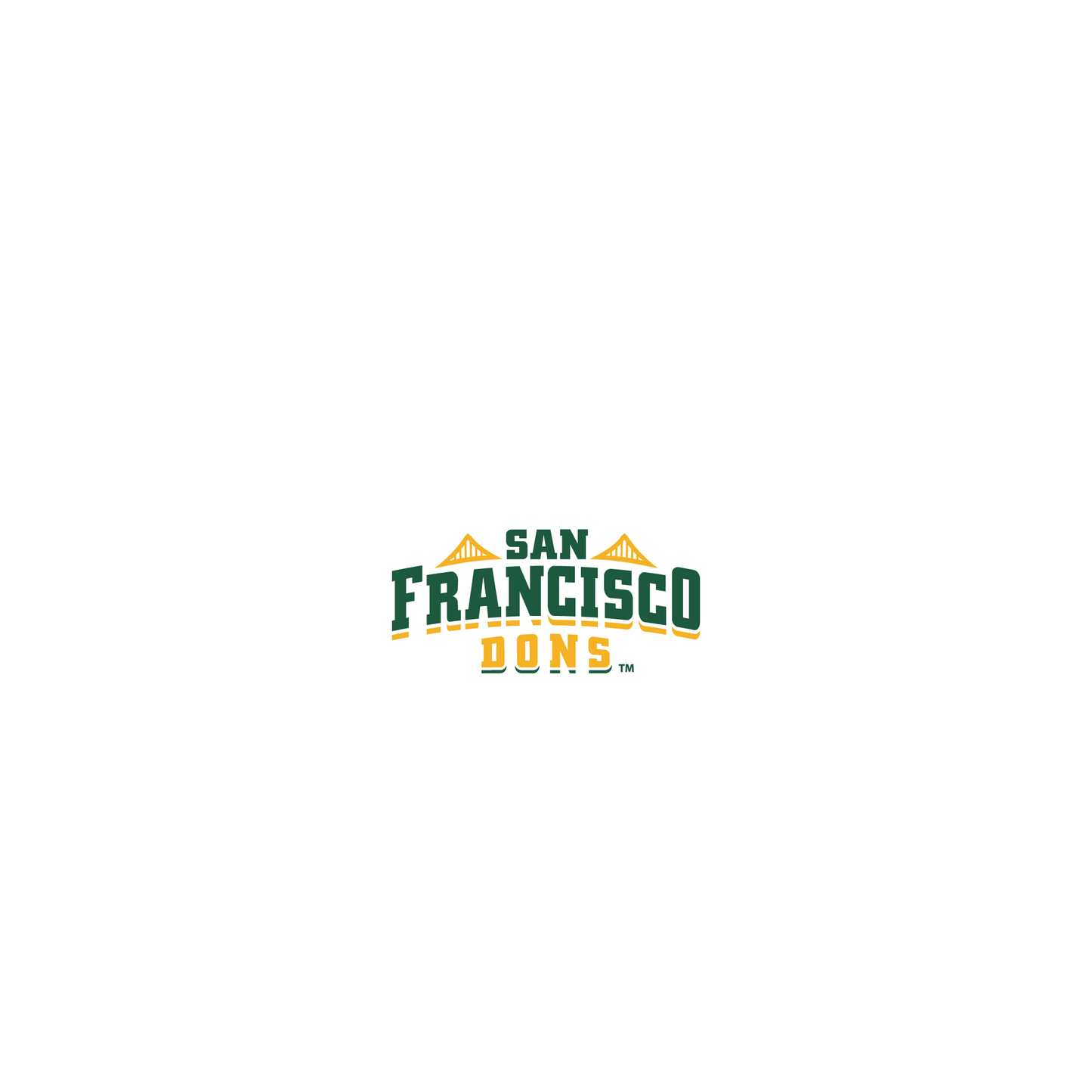 RHINOSHIELD X U.S. College Collections Clear Case (MagSafe compatible) iPhone 15 Plus - University of San Francisco - Sanfra