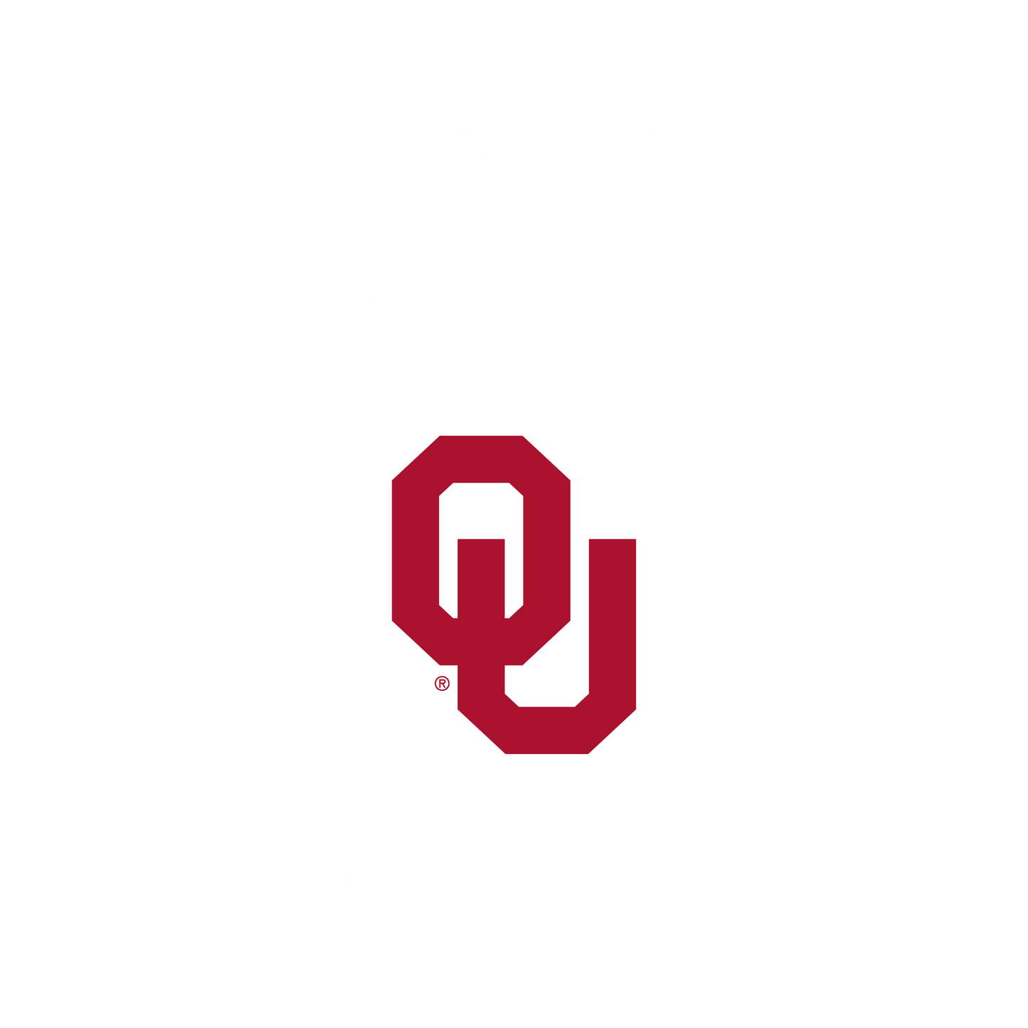RHINOSHIELD X U.S. College Collections Clear Case (MagSafe compatible) iPhone 15 Plus - University of Oklahoma - OU-Light