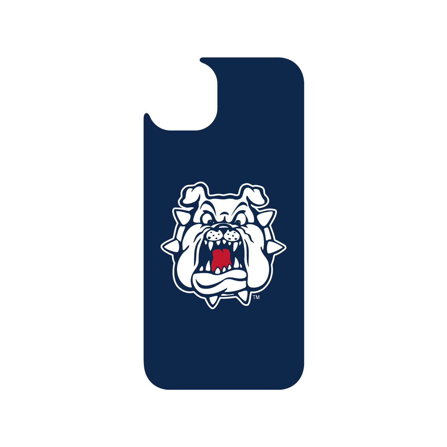 RHINOSHIELD X U.S. College Collections JellyTint (MagSafe compatible) iPhone 15 Plus - Fresno State Bulldogs-Dark