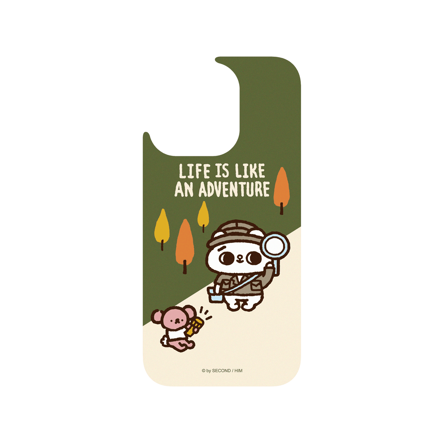 RHINOSHIELD X Song Song Meow by SECOND JellyTint iPhone 15 Pro Case - Life is like an adventure