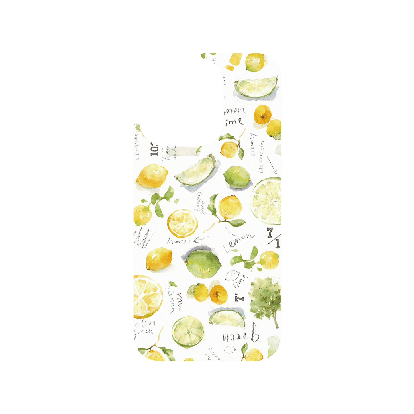 RHINOSHIELD X Liang Feng Clear Case (MagSafe compatible) iPhone 15 Pro - Sicily Lemon