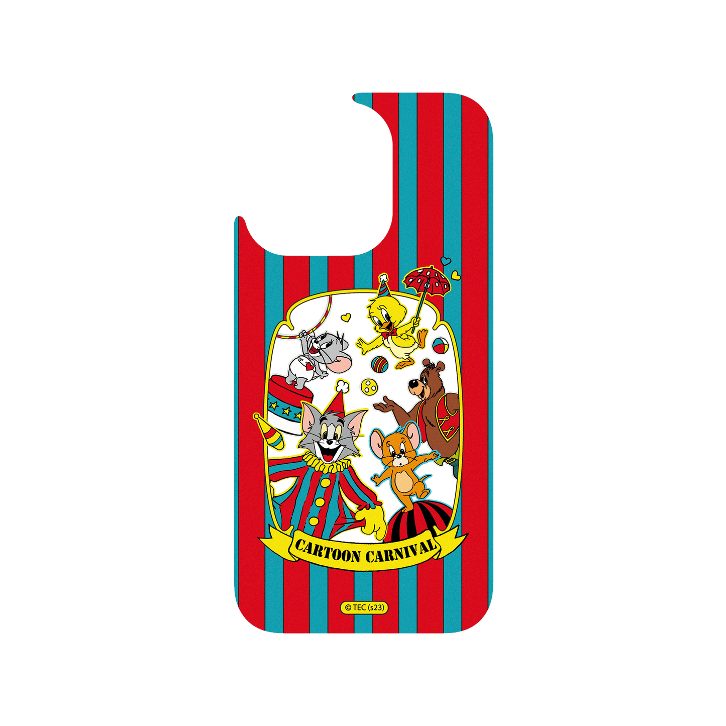 iPhone 15 Pro 犀牛盾Clear透明手機殼 Tom and Jerry - 卡通嘉年華 - 大集合