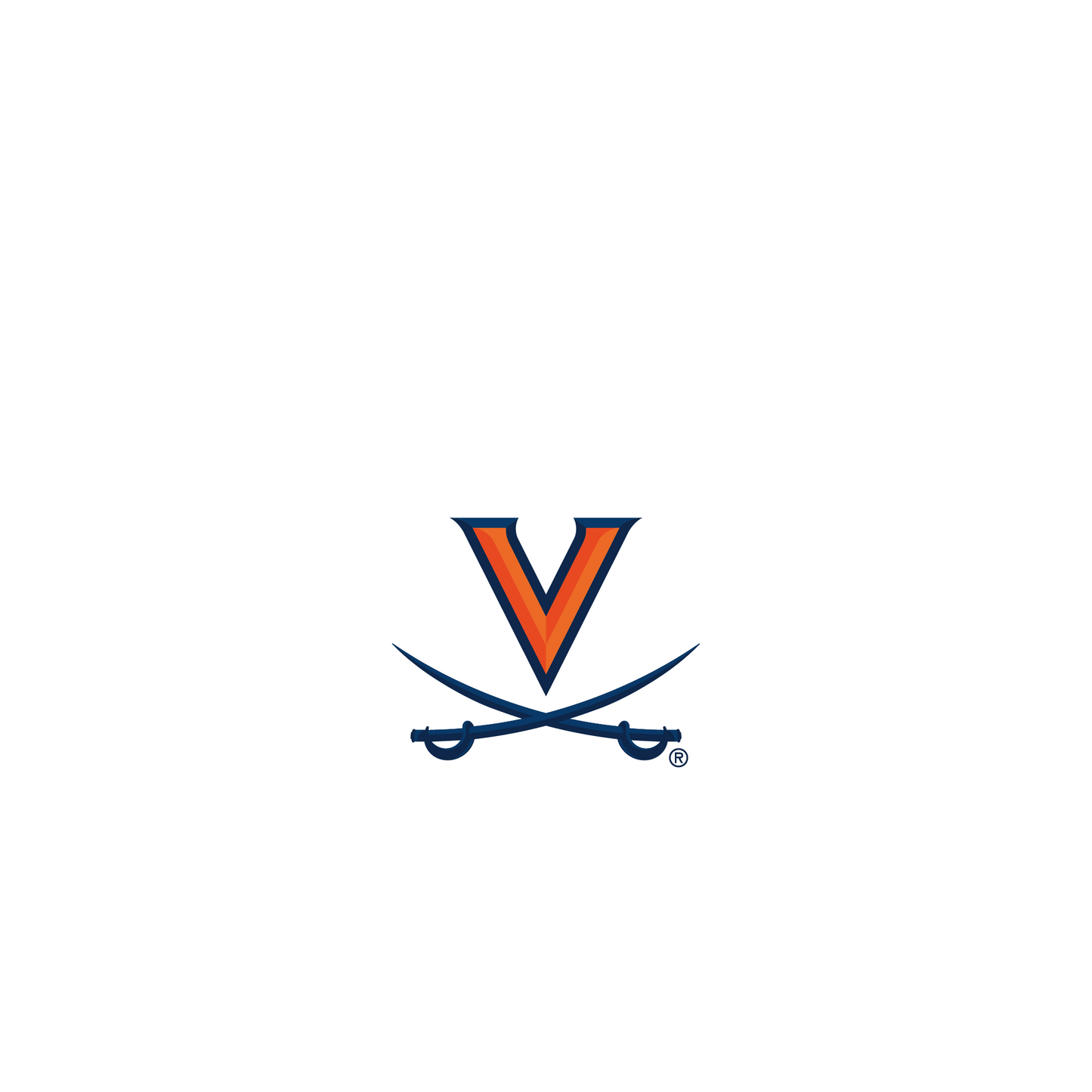 RHINOSHIELD X U.S. College Collections Clear iPhone 15 Pro Case - University of Virginia - Virgina Hoos - Light