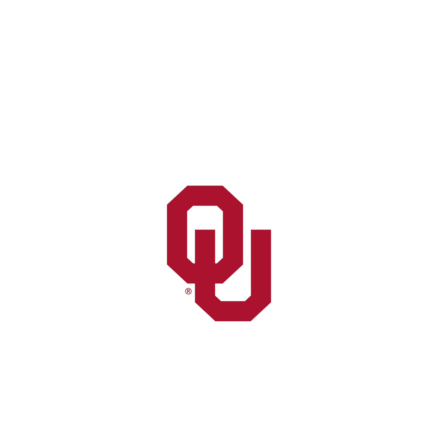 RHINOSHIELD X U.S. College Collections Clear Case (MagSafe compatible) iPhone 15 Pro - University of Oklahoma - OU-Light