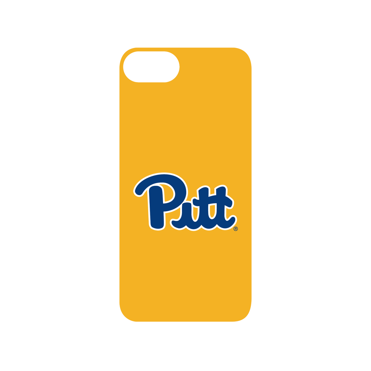 RHINOSHIELD X U.S. College Collections Mod NX iPhone SE (3rd generation) Case - University of Pittsburgh - Pittsburgh Backplate