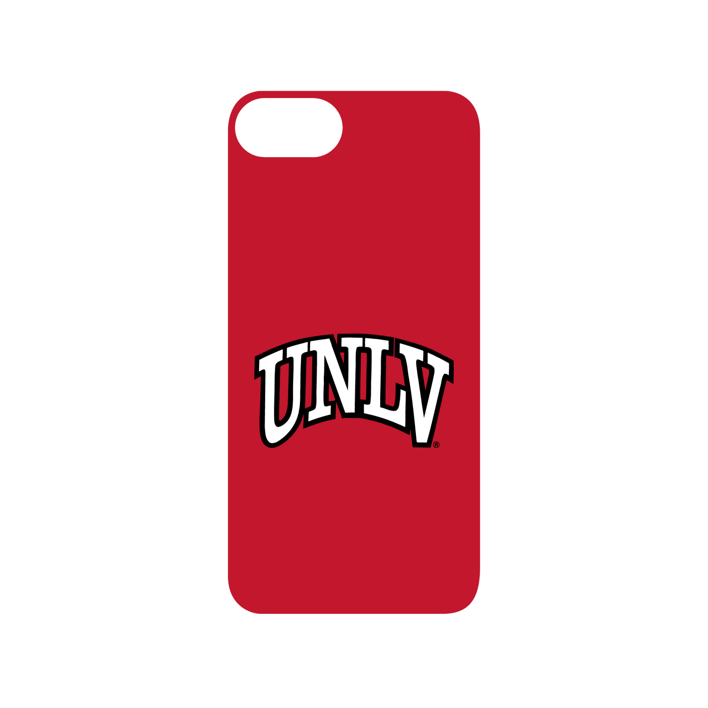 RHINOSHIELD X U.S. College Collections Mod NX iPhone 7 Case - University of Nevada, Las Vegas - UNLV Rebels Backplate