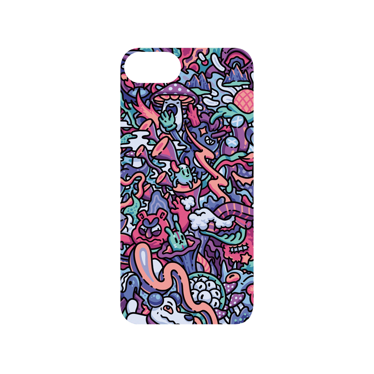 RHINOSHIELD X Lei Melendres Mod NX iPhone SE (3rd generation) Case - Hidden Paradise Backplate