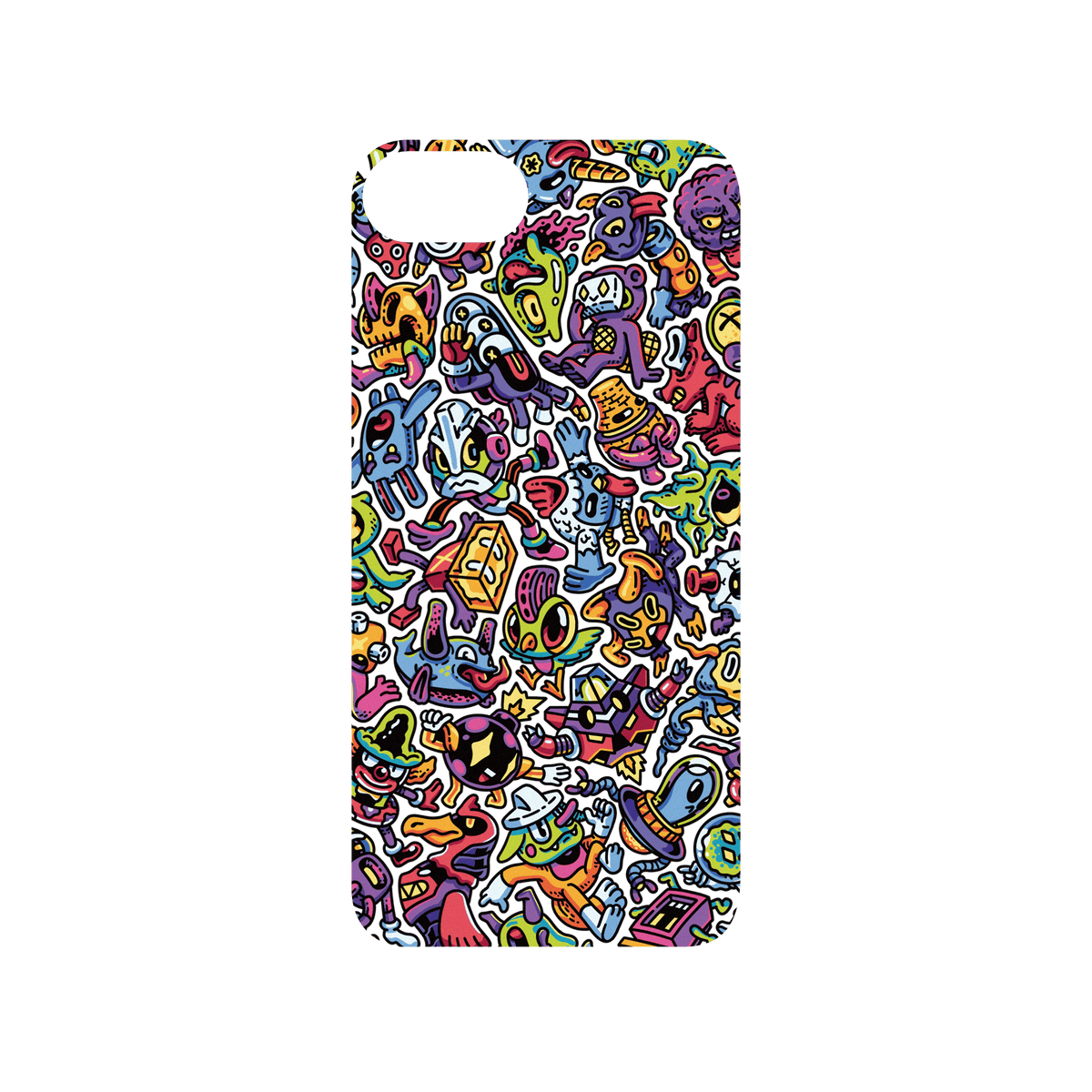 RHINOSHIELD X Lei Melendres Mod NX iPhone SE (2nd generation) Case - Puzzle Movements Backplate