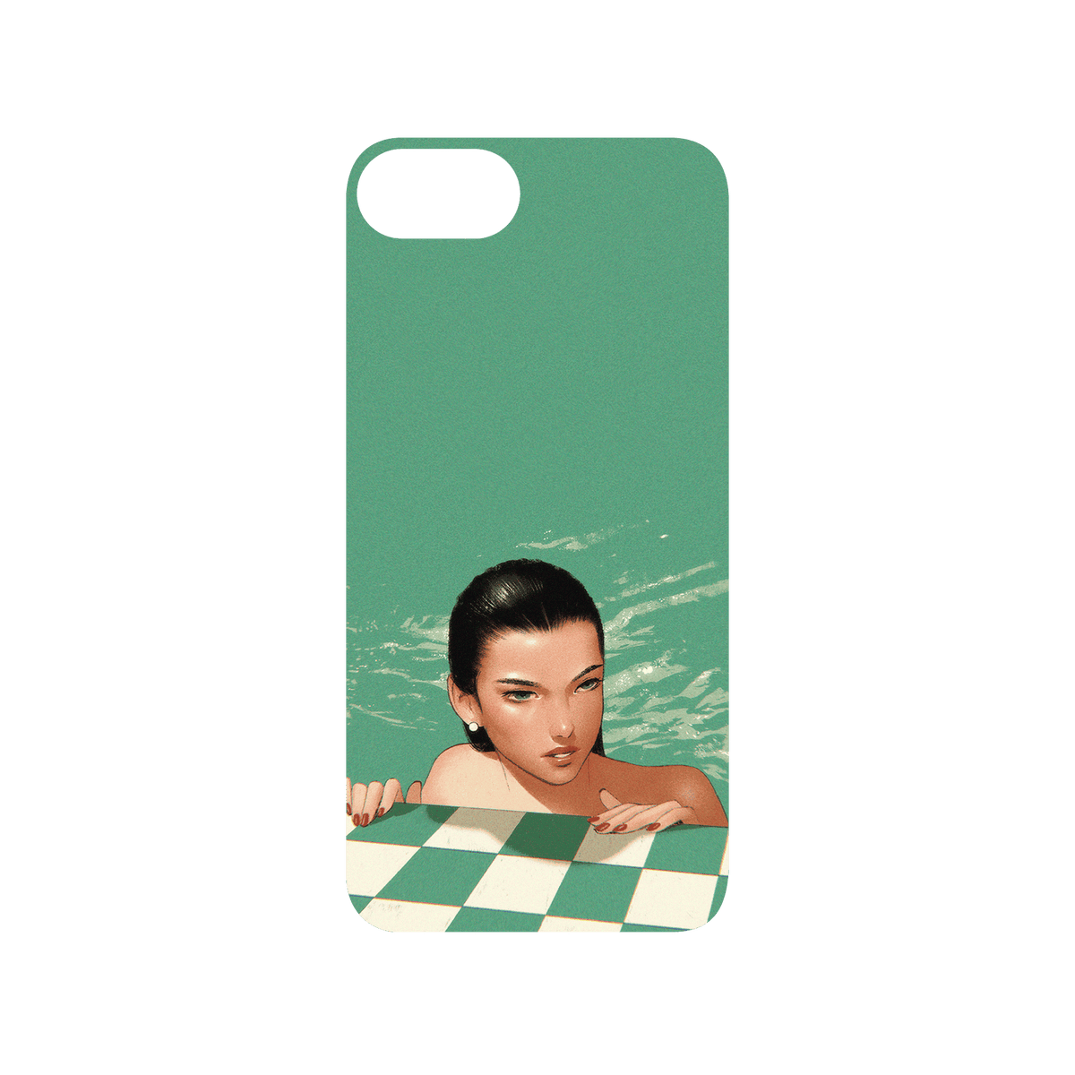 RHINOSHIELD X Janice Sung Mod NX iPhone SE (2nd generation) Case - Emerald Backplate