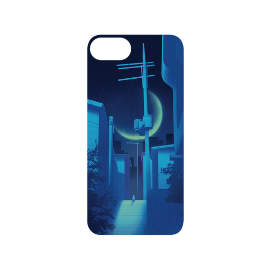 RHINOSHIELD X Surudenise Mod NX iPhone SE (3rd generation) Case - Lofi Moon Backplate