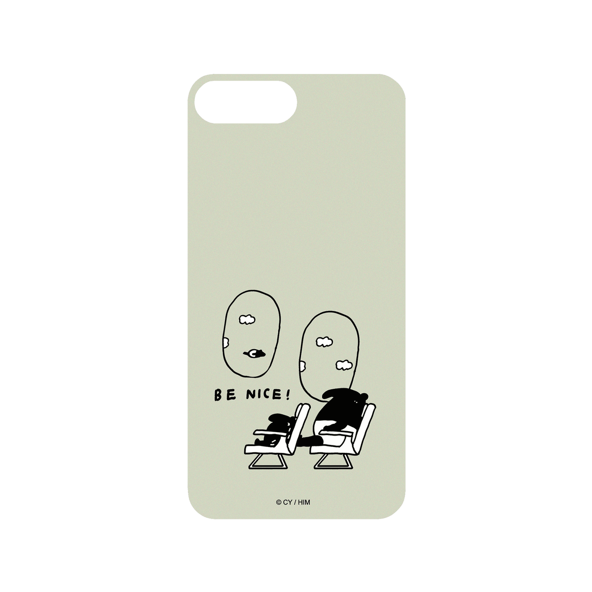RHINOSHIELD X LAIMO Mod NX iPhone 7 Plus Case - Be NICE Backplate