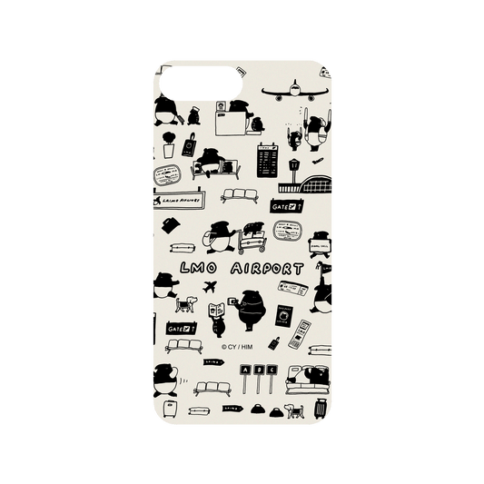 RHINOSHIELD X LAIMO Mod NX iPhone 8 Plus Case - LMO AIRPORT Backplate