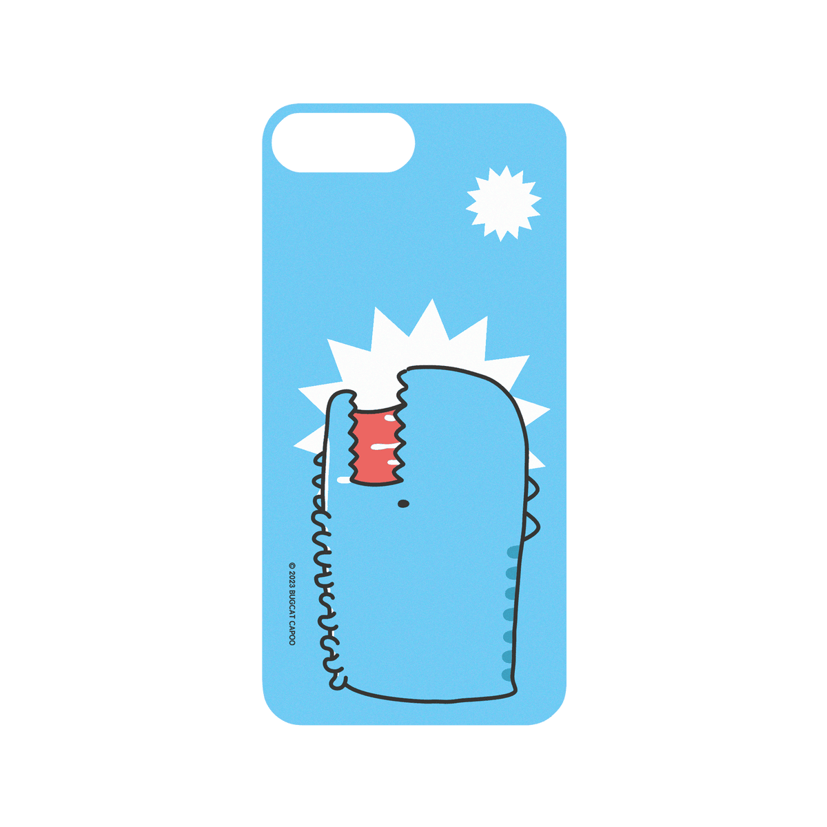 RHINOSHIELD X BUGCAT CAPOO Mod NX iPhone 8 Plus Case - Angry CAPOO Backplate