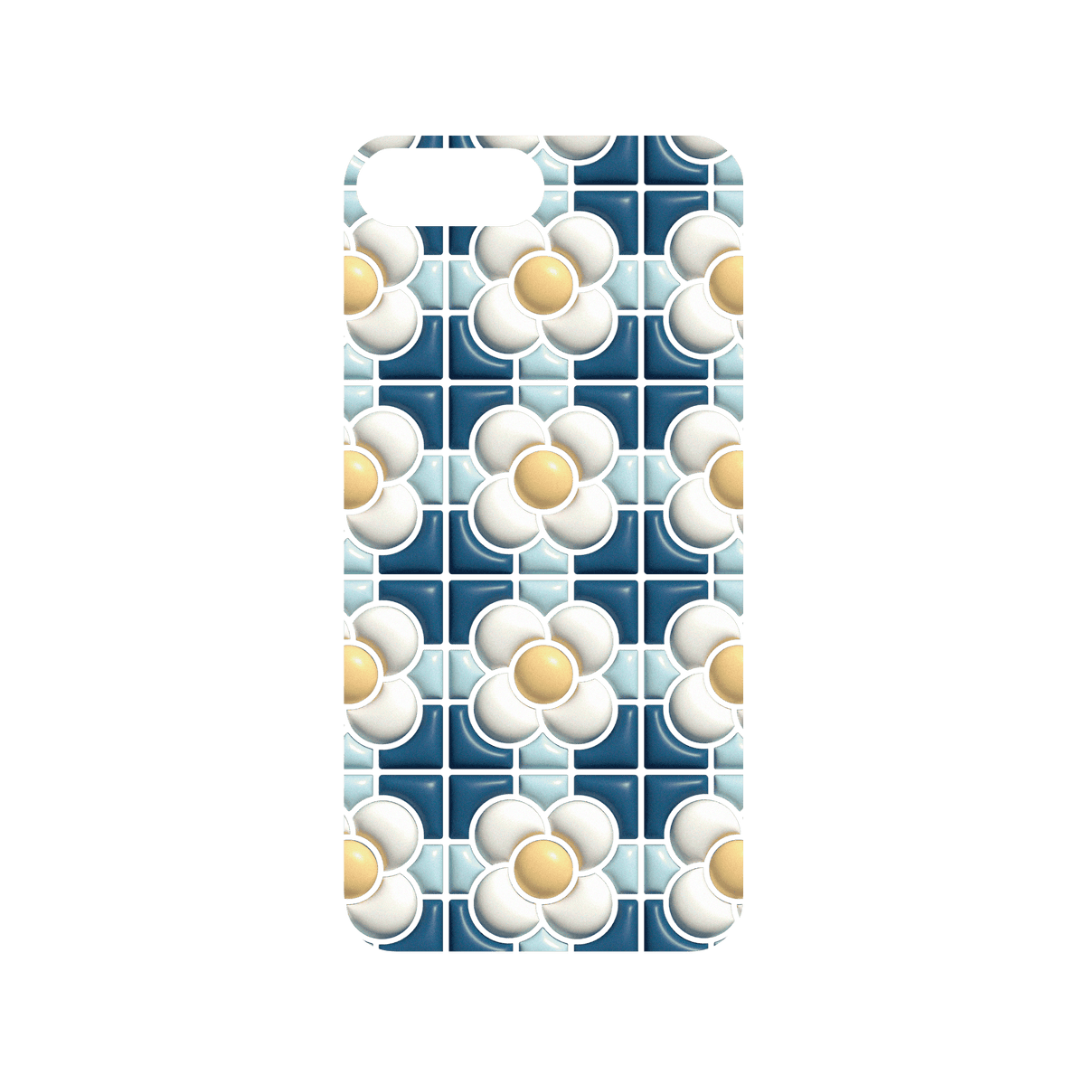 RHINOSHIELD X OldHouseFace Mod NX iPhone 7 Plus Case - Bubble Mosaic- Button Store Backplate