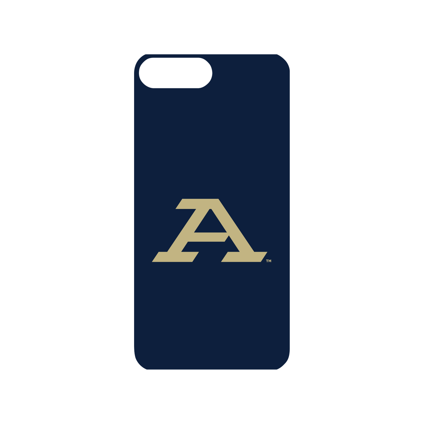 RHINOSHIELD X U.S. College Collections Mod NX iPhone 8 Plus Case - University of Akron - UA TM Backplate