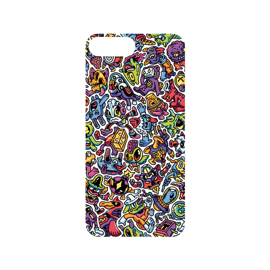 RHINOSHIELD X Lei Melendres Mod NX iPhone 7 Plus Case - Puzzle Movements Backplate