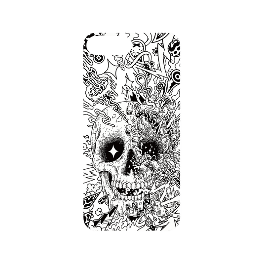 RHINOSHIELD X Lei Melendres Mod NX iPhone 7 Plus Case - Rebirth Skull Backplate