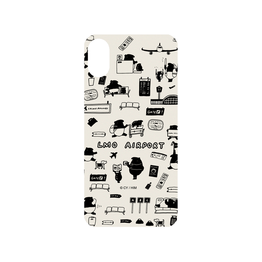 RHINOSHIELD X LAIMO Mod NX iPhone X Case - LMO AIRPORT Backplate