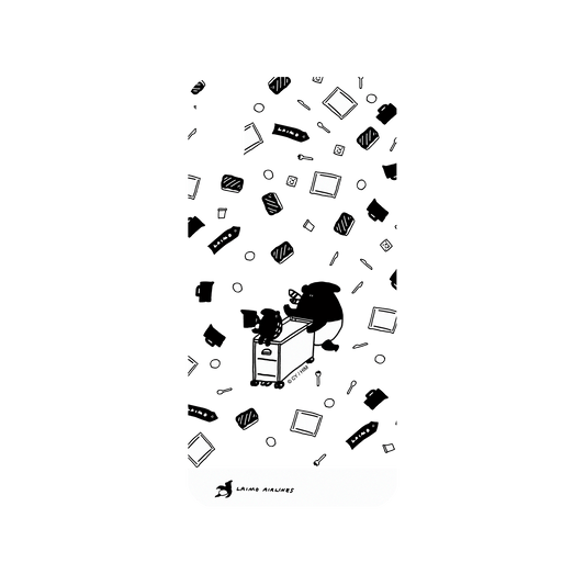 RHINOSHIELD X LAIMO Mod NX iPhone X Case - LAIMO AIRLINES Backplate