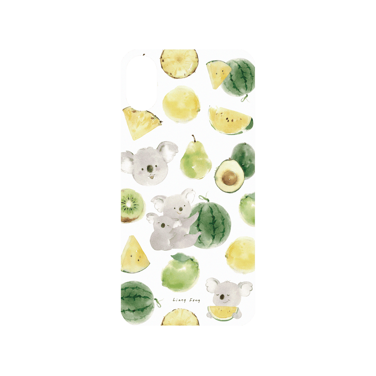 RHINOSHIELD X Liang Feng Mod NX iPhone X Case - Fuity Koala Backplate