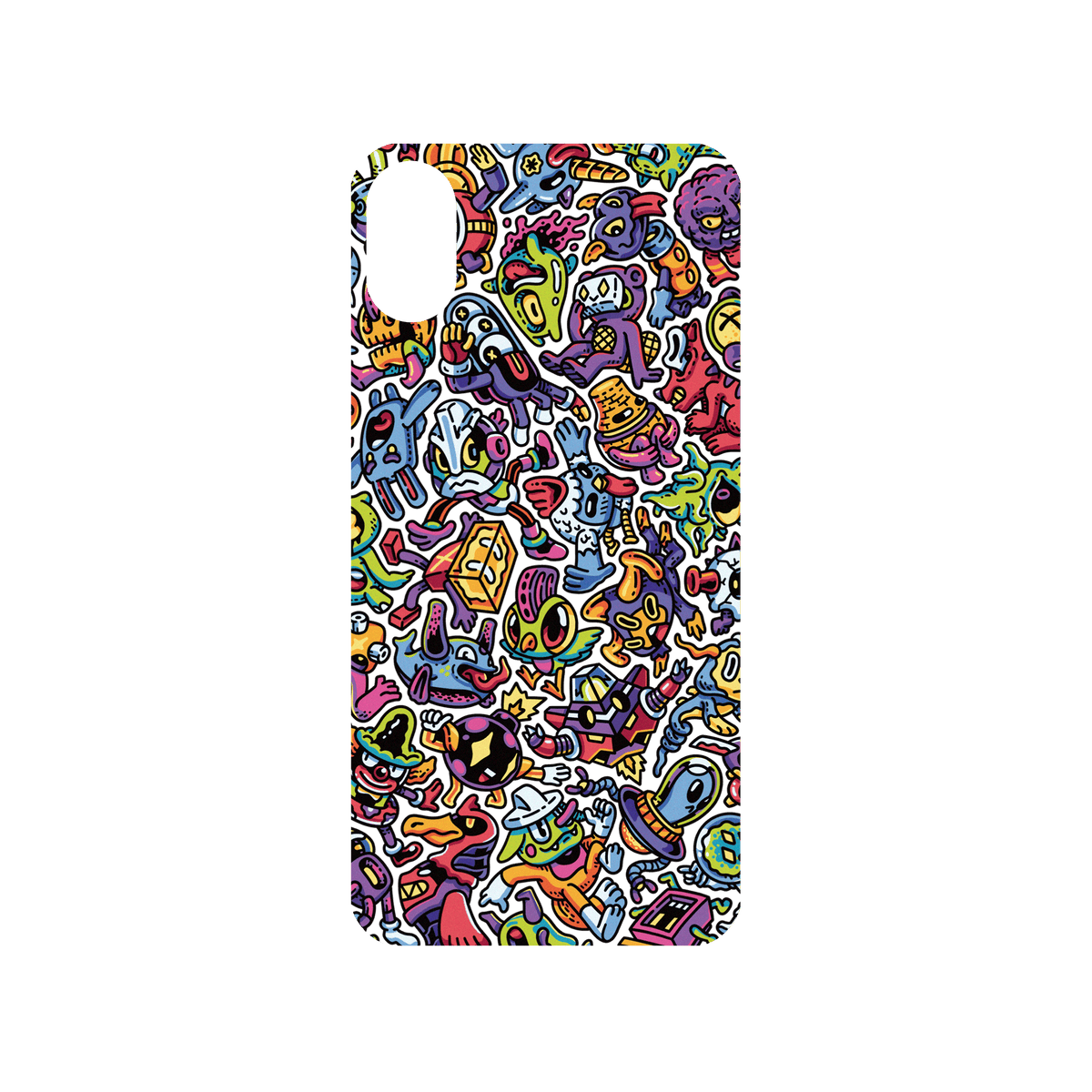 RHINOSHIELD X Lei Melendres Mod NX iPhone X Case - Puzzle Movements Backplate