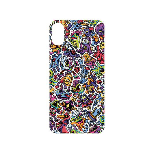 RHINOSHIELD X Lei Melendres Mod NX iPhone X Case - Puzzle Movements Backplate