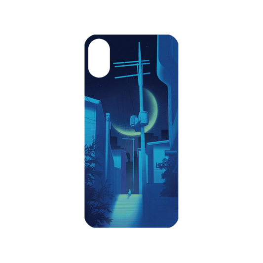 RHINOSHIELD X Surudenise Mod NX iPhone X Case - Lofi Moon Backplate