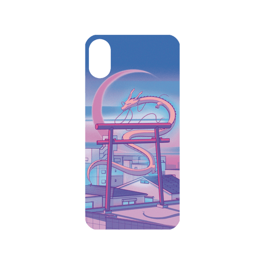 RHINOSHIELD X Surudenise Mod NX iPhone X Case - Pastel Dragon Backplate