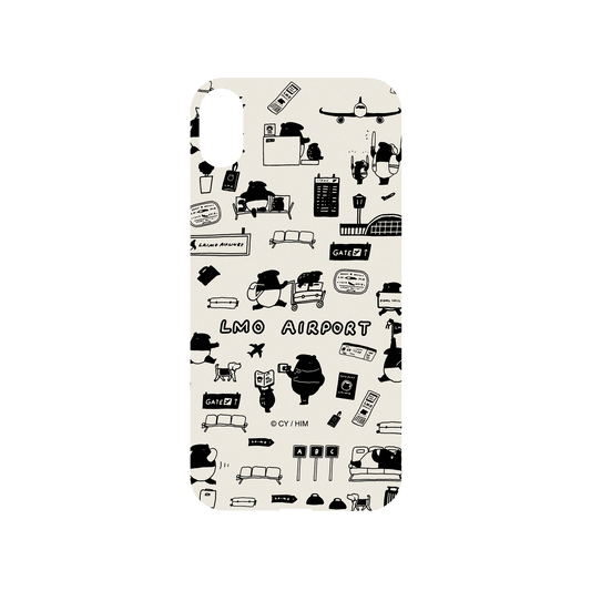 RHINOSHIELD X LAIMO Mod NX iPhone XS Case - LMO AIRPORT Backplate
