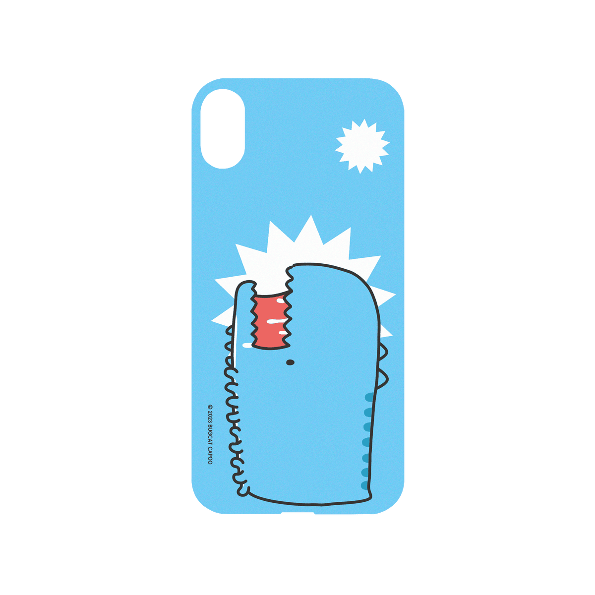 RHINOSHIELD X BUGCAT CAPOO Mod NX iPhone XS Case - Angry CAPOO Backplate