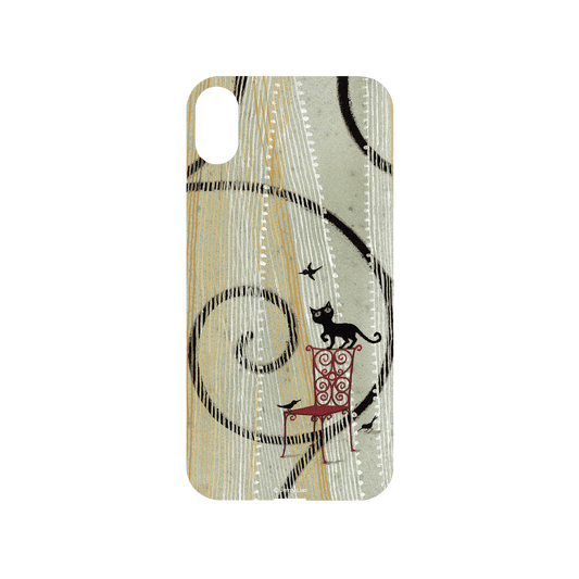 RHINOSHIELD X Jimmy Mod NX iPhone XS Case - Missing My Cat - Black Cat Backplate