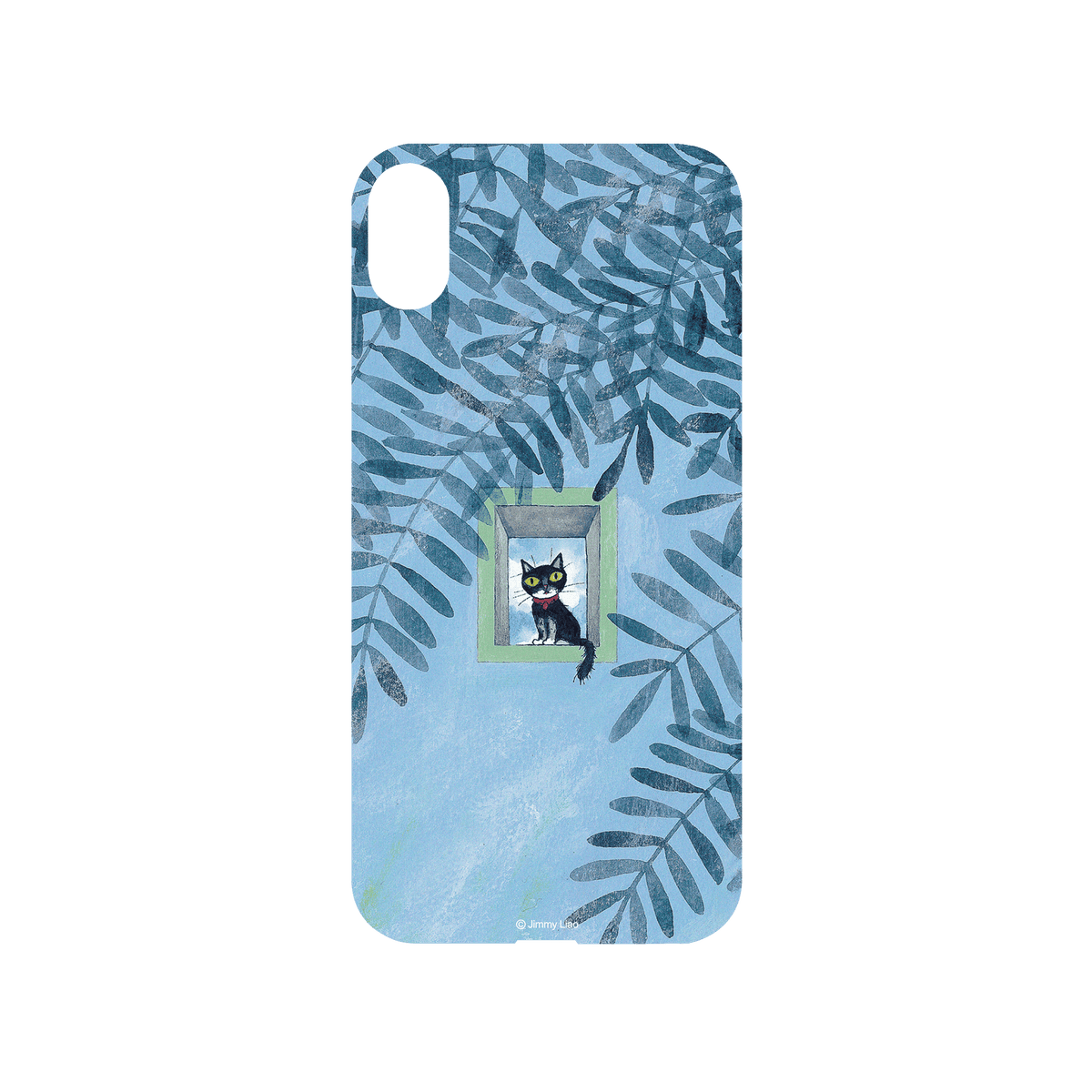 RHINOSHIELD X Jimmy Mod NX iPhone XS Case - Missing My Cat - Breeze Backplate